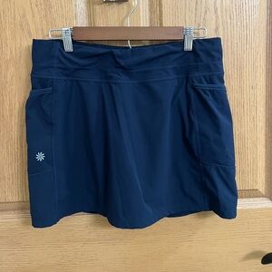 Woman’s Athleta Navy Athletic Skort
